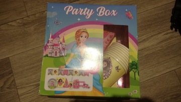 Party box zestaw na urodziny księżniczki nowy 
