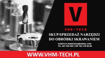 SKUP/SPRZEDAŻ  płytek wieloostrzowych frezów VHM