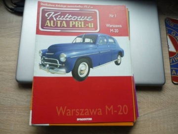 WARSZAWA M-20 KULTOWE AUTA PRL-u NR 1 GAZETKA