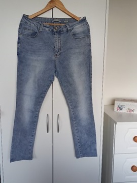  jeansowe spodnie damskie r. XL 42 