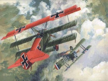 Fokker Dr. I Czerwonego Barona! Roden !