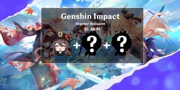 Genshin Impact Konto EU AR10 Hu Tao + 2x Losowa 5*