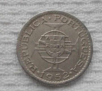 Mozambik Kolonia Portugalska 2$50 2,5 eskudo 1952