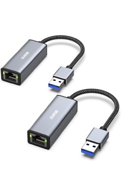  BENFEI USB do Ethernet Adapter 2 szt, USB 3.0 
