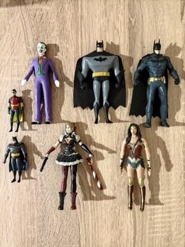 Figurki DC Comics Batman, Joker, H Queen, Robin