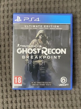 Ghost Recon Breakpoint PS4, używana, stan idealny 