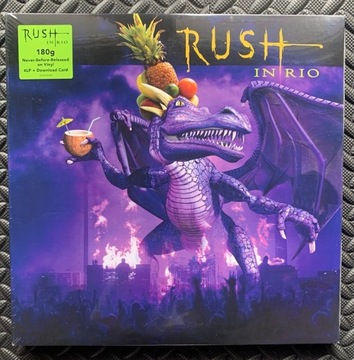 Rush Rush in Rio 4x winyl, 180 gram