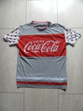 Bluzka t-shirt Coca-cola Atmosphere 36,S gwiazdy
