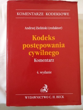 Kodeks postępowania cywilnego. Komentarz