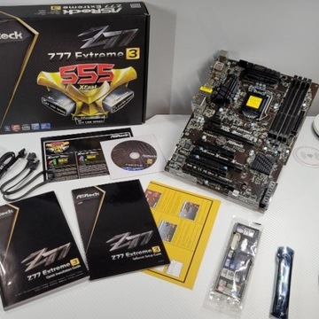 Płyta główna ASRock Z77 EXTREME3 1155 Z77 jak nowa