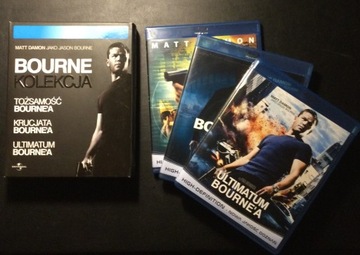 BOURNE KOLEKCJA - 3 x bluray