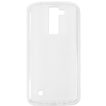 LG K8 - etui na telefon - biały przezroczysty
