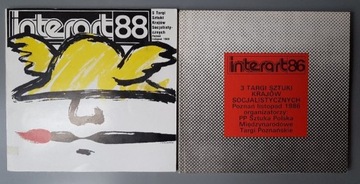 Internart katalog targi sztuki Poznań 1986, 1988