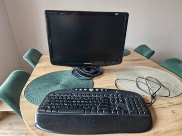 Monitor Samsung 20'' + GRATIS klawiatura Logitech