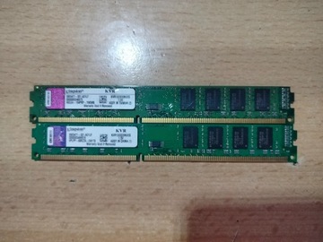 Pamięci RAM kingstone 2x KVR11333D3N9/2GB