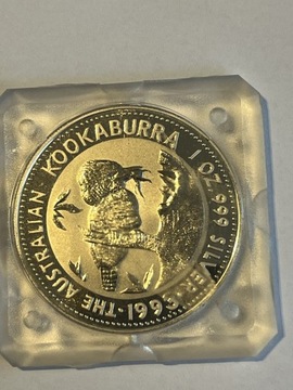 Kookaburra 1993 1 oz Ag999 1 uncja srebra
