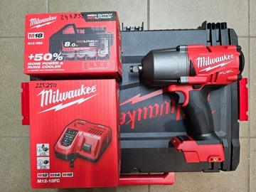 KLUCZ UDAROWY 1/2" MILWAUKEE M18 M18FHIWF12-0X 