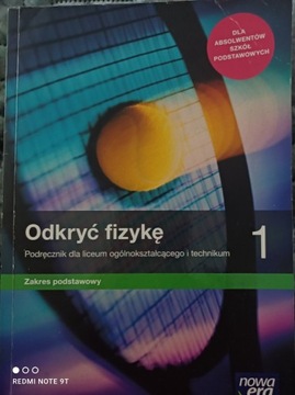 Odkryć fizykę .Podręcznik dla liceum 