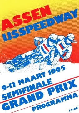 1/2+FINAŁ IMS/GP na lodzie  ASSEN 1995 r/czysty/