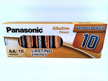 10 szt. Bateria Alkaiczna Panasonic Alkaline Power