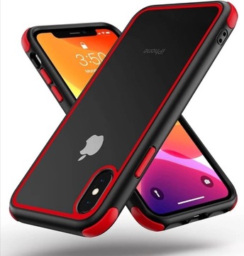 Etui do IPhone X/XS Ultra Hybrydowe przezroczyste