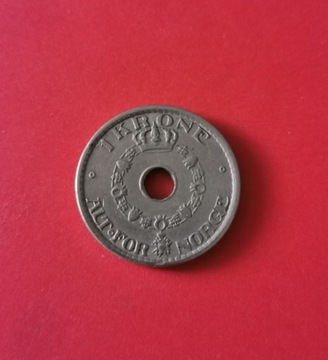 Moneta 1 korona 1949, Norwegia