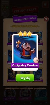 CZCIGODNY CZESŁAW COIN MASTER KARTA