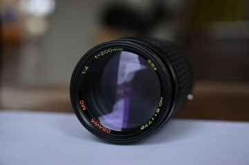 teleobiektyw Osawa 200mm f/4 Canon FD