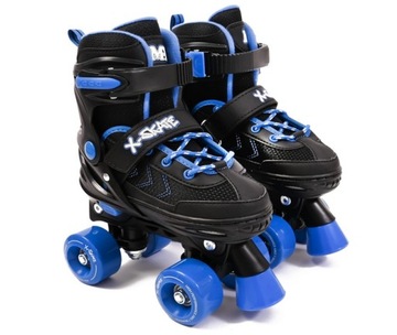 M.Y-Skate wrotki niebiesko-czarne 35-38 regulowane nowe 