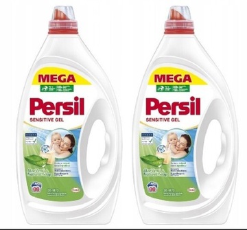 2× Persil Gel Sensitive 3,96l 88WL