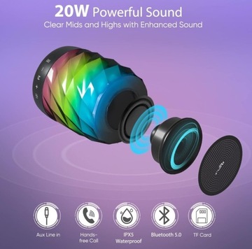 LFS Głośnik Bluetooth 20 W