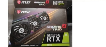 Karta MSI GeForce RTX 3070 Gaming X Trio bez LHR