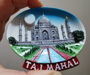 Zagraniczny magnes na lodówkę 3D Taj Mahal Indie