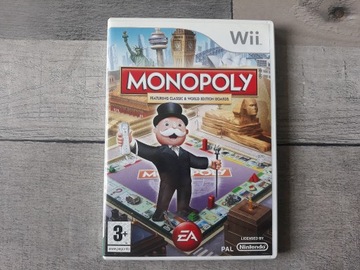 WII MONOPOLY - kompletna, bardzo dobry stan!