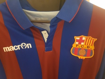Koszulka retro macron Fc Barcelona