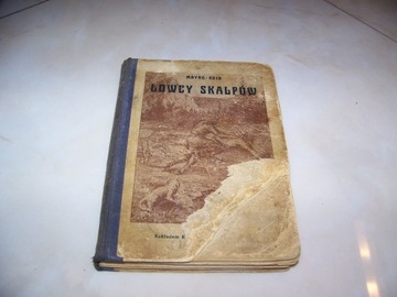 MAYNE REID - ŁOWCY SKALPÓW -INDIANIE -1921 Trepte