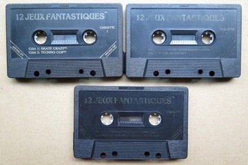 AMSTRAD CPC 3 kasety 12 JEUX FANTASTIQUES