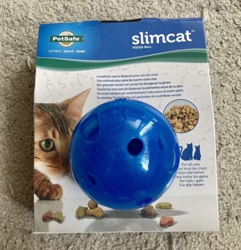 Piłka kulka na przysmaki dla kota SlimCat PetSafe