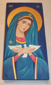 Maryja z Duchem Św.-ręcznie pisana, Bierzmowanie