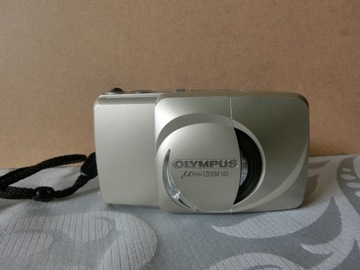 Olymus mju zoom 140-  aparat analogowy