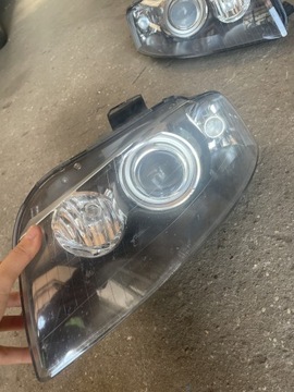 Audi a3 8p lampa reflektor lewy bixenon skrętny 