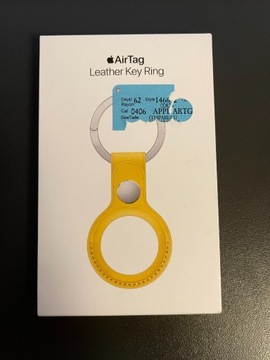 AirTag Leather Key Ring - zapakowany, oryginał