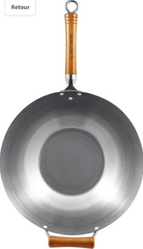 Ken Hom KH436003 wok ze stali węglowej