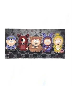 obraz fan art z fnaf i south park