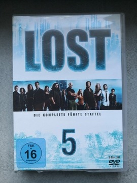 Serial LOST sezon 5 DVD wersja DE / EN