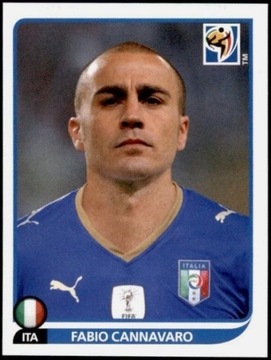 413 Fabio Cannavaro 2010 Panini World Cup