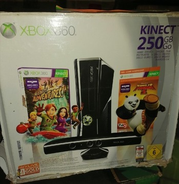 Oryginalne pudelko na konsole Xbox 360 Slim 