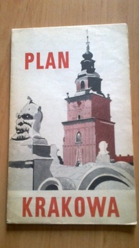 Plan Kraków  z 1969 roku