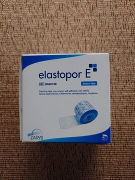 ELASTOPOR E TAŚMA OPATRUNKOWA 5 CM X 10 M