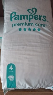 Pampers premium care 4 - dwie paczki 